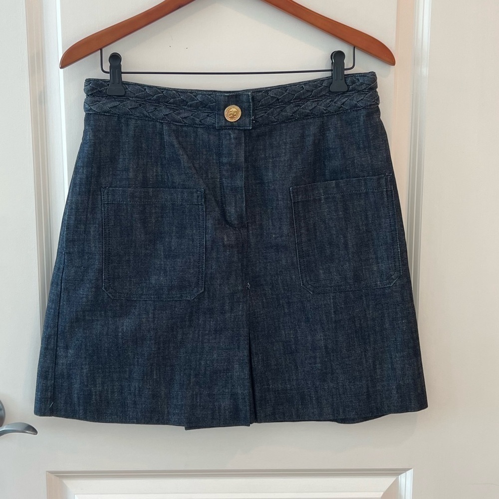 Chloe Blue Indigo Denim Skirt